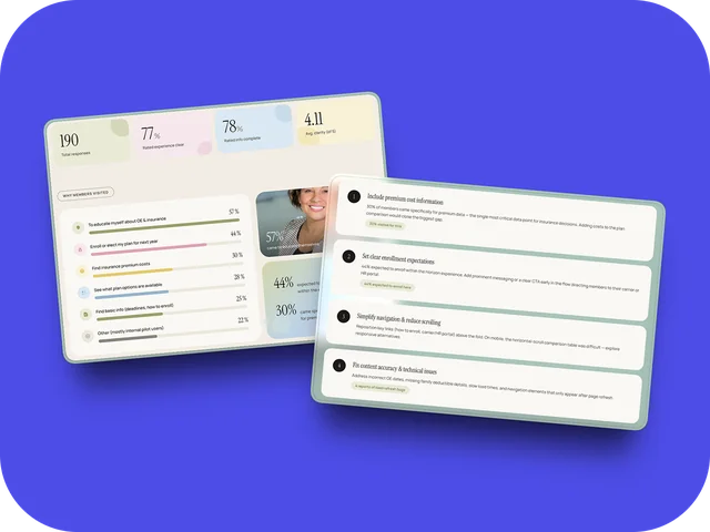 Affinity diagram and insight clustering