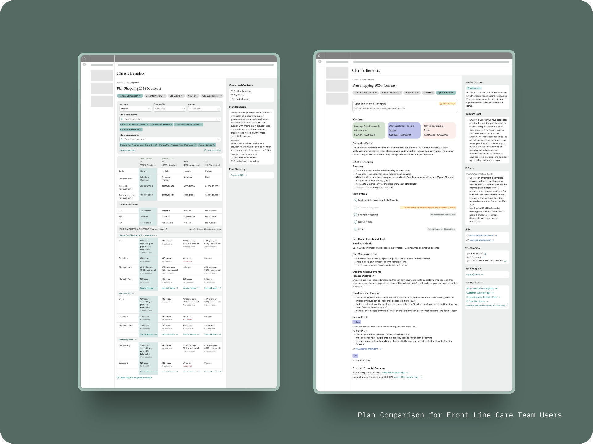 Dense internal data management tool